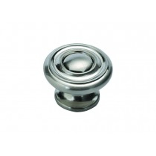 Belwith Hickory, Altair, 1 1/2" Round Knob, Satin Nickel