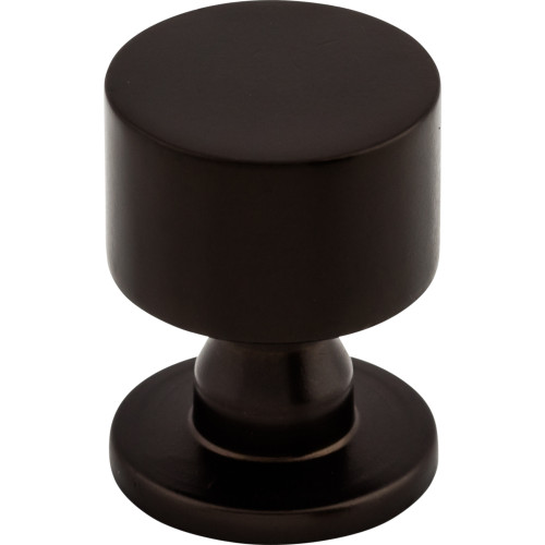 Top Knobs, Serene, Lily, 1" Round Knob, Oil Rubbed Bronze