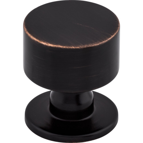 Top Knobs, Serene, Lily, 1 1/8" Round Knob, Tuscan Bronze