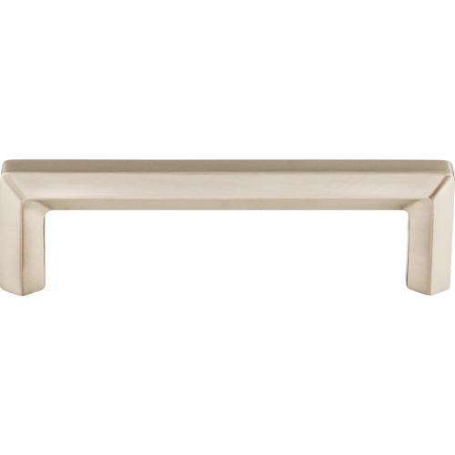 Top Knobs, Serene, Lydia, 3 3/4" (96mm) Square Ended Pull, Brushed Satin Nickel