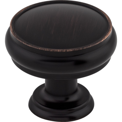 Top Knobs, Serene, Eden, 1 3/8" Round Knob, Tuscan Bronze