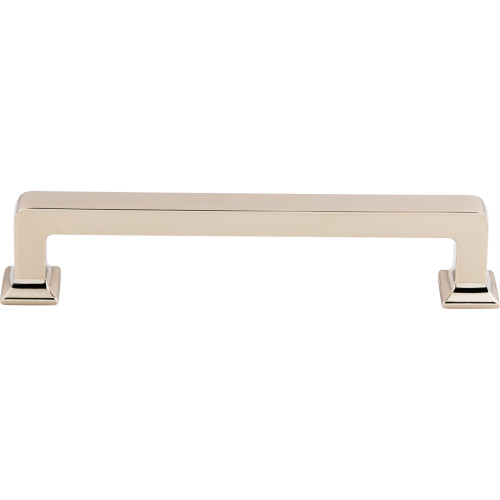 Top Knobs, Transcend, Ascendra, 5 1/16" (128mm) Straight Pull, Polished Nickel
