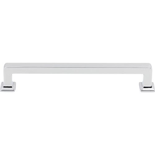 Top Knobs, Transcend, Ascendra, 6 5/16" (160mm) Straight Pull, Polished Chrome