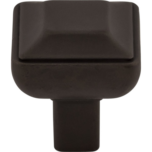 Top Knobs, Transcend, Podium, 1" Square Knob, Sable