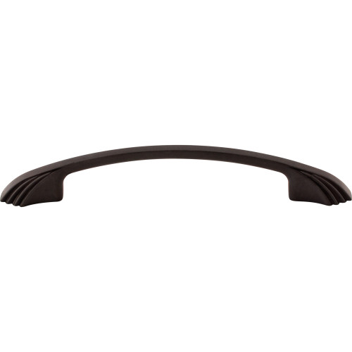 Top Knobs, Passport, Sydney, 5" Thin Curved Pull, Sable