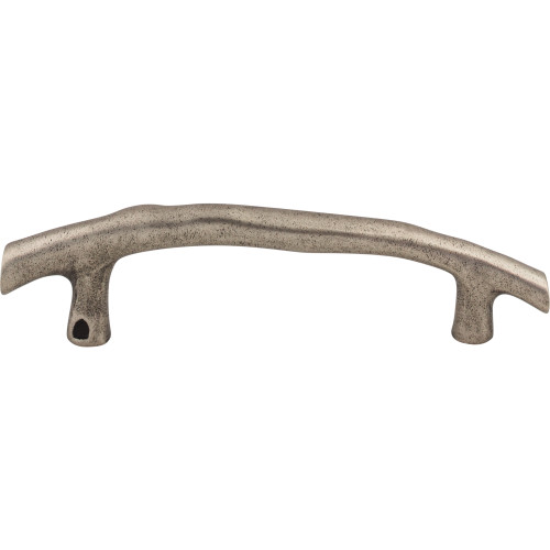 Top Knobs, Aspen, 5" Twig Curved Pull, Silicon Bronze Light