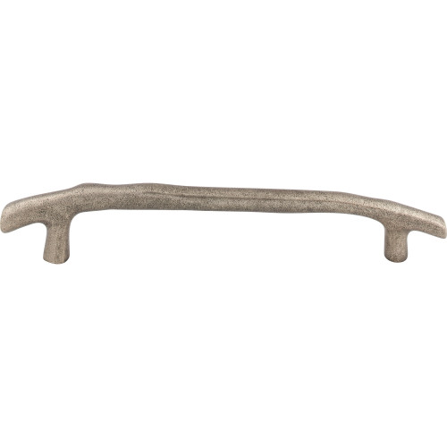 Top Knobs, Aspen, 12" (305mm) Twig Curved Pull, Silicon Bronze Light