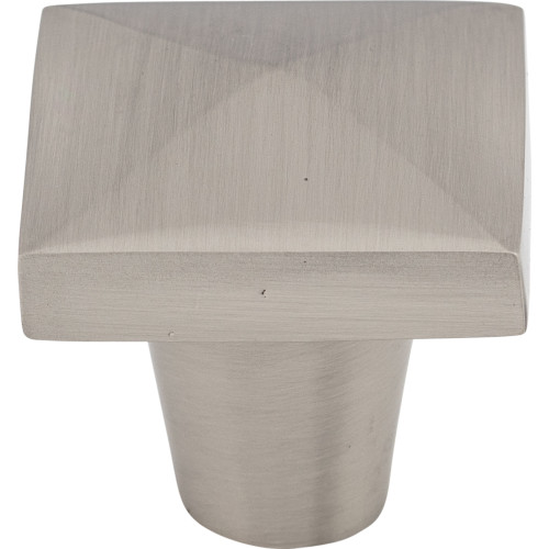 Top Knobs, Aspen II, 1 1/4" Square Knob, Brushed Satin Nickel