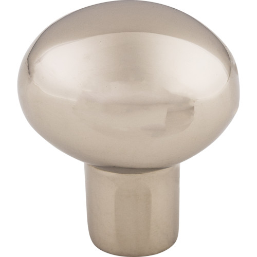 Top Knobs, Aspen II, 1 3/16" Small Egg Knob, Polished Nickel