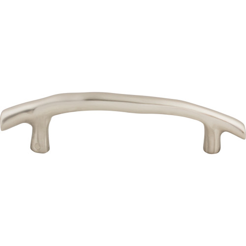 Top Knobs, Aspen II, 5" Twig Curved Pull, Brushed Satin Nickel