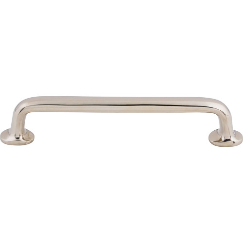 Top Knobs, Aspen II, 6" Rounded Straight Pull, Polished Nickel