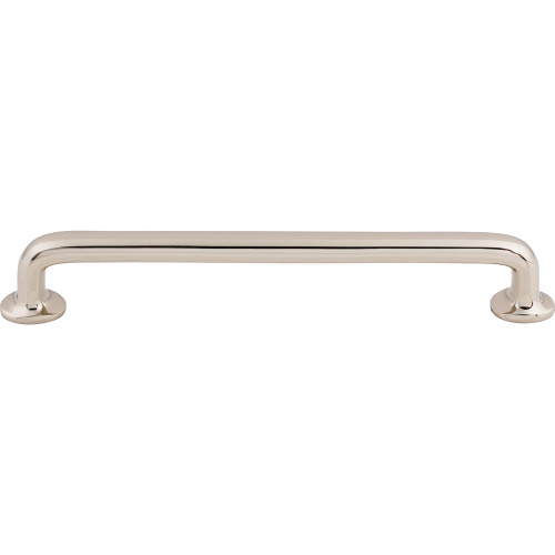 Top Knobs, Aspen II, 9" Rounded Straight Pull, Polished Nickel