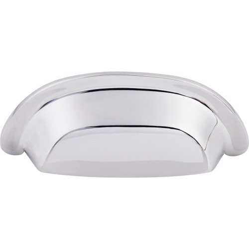 Top Knobs, Aspen II, 3" Cup Pull, Polished Chrome