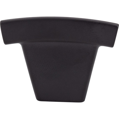 Top Knobs, Sanctuary, Arched, 1 1/2" Rectangle Knob, Flat Black