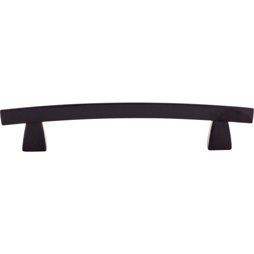 Top Knobs, Sanctuary, Arched, 5" Curved Pull, Flat Black