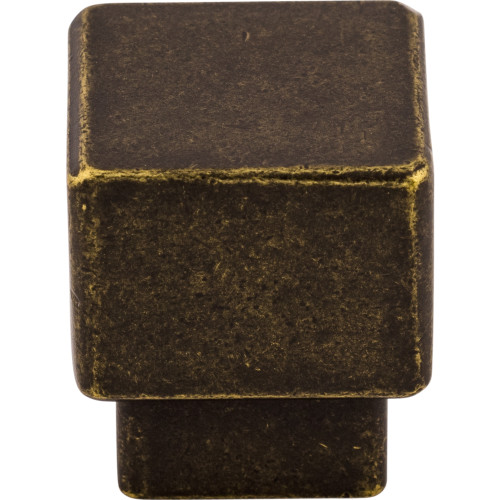 Top Knobs, Sanctuary, Tapered Square, 1" Square Knob, German Bronze