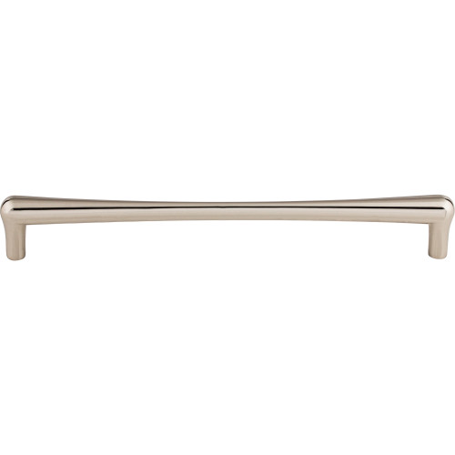 Top Knobs, Barrington, Brookline, 9" Straight Pull, Polished Nickel