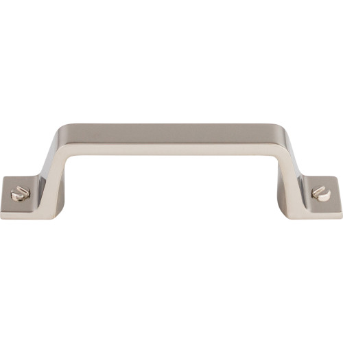 Top Knobs, Barrington, Channing, 3" Straight Pull, Polished Nickel