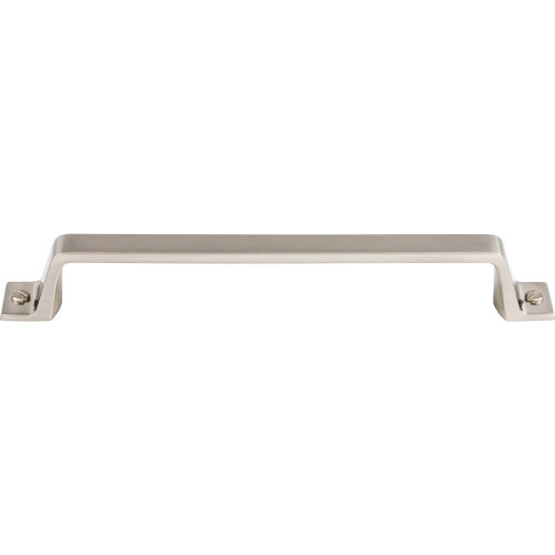 Top Knobs, Barrington, Channing, 6 5/16" (160mm) Straight Pull, Brushed Satin Nickel
