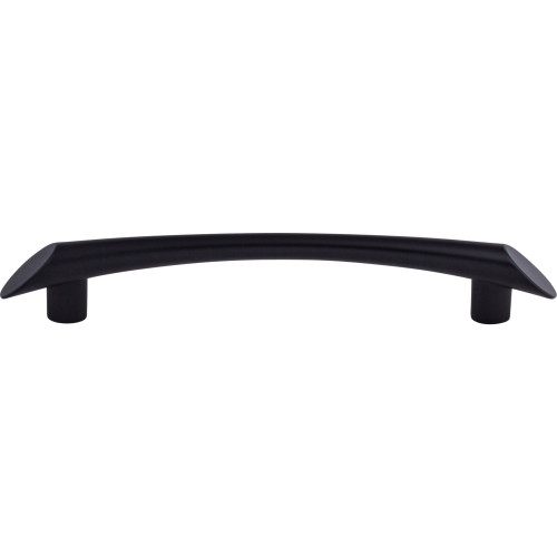 Top Knobs, Barrington, Edgewater, 5 1/16" (128mm) Straight Pull, Flat Black