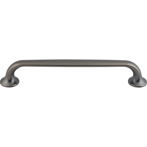 Top Knobs, Mercer, Oculus, 6 5/16" (160mm) Straight Pull, Ash Gray