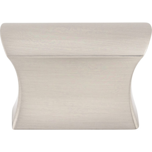 Top Knobs, Mercer, Glacier, 1 1/2" Rectangle Knob, Brushed Satin Nickel