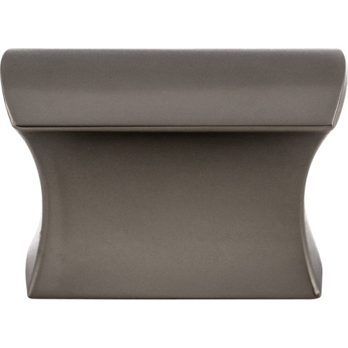 Top Knobs, Mercer, Glacier, 1 1/2" Rectangle Knob, Ash Gray