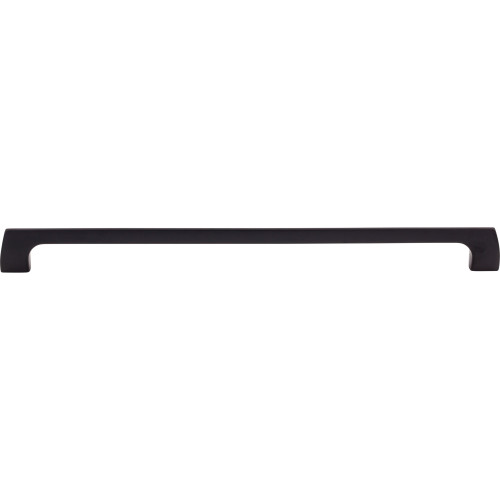 Top Knobs, Mercer, Holland, 12" (305mm) Straight Pull, Flat Black