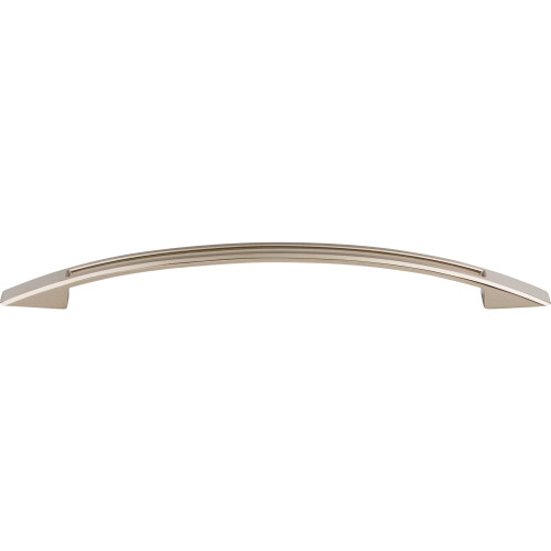 Top Knobs, Mercer, Tango, 7 1/2" Curved Pull, Polished Nickel