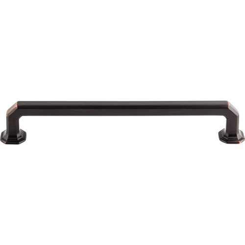 Top Knobs, Chareau, Emerald, 7" Straight Pull, Tuscan Bronze