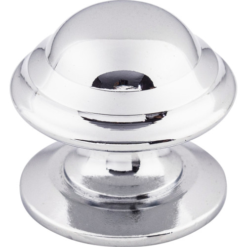 Top Knobs, Brittania, Empress, 1 3/8" Round Knob, Polished Chrome