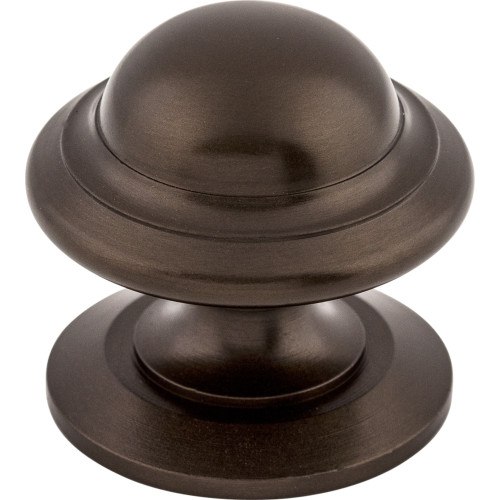 Top Knobs, Brittania, Empress, 1 3/8" Round Knob, Oil Rubbed Bronze