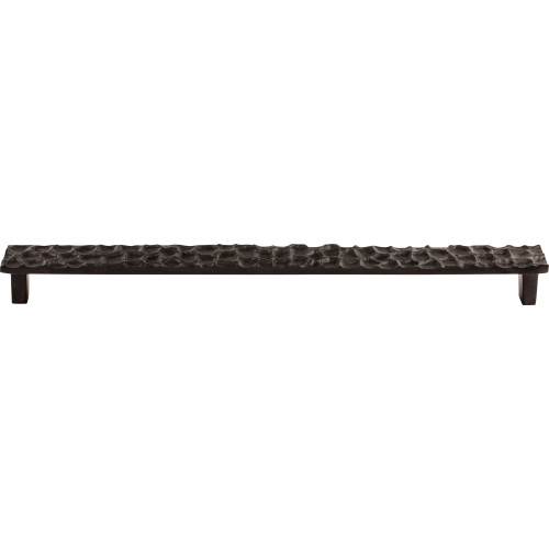 Top Knobs, Cobblestone, 12 9/16" (319mm) Bar Pull, Coal Black