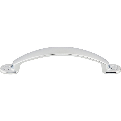 Top Knobs, Somerset, Arendal, 3 3/4" (96mm) Curved Pull, Polished Chrome
