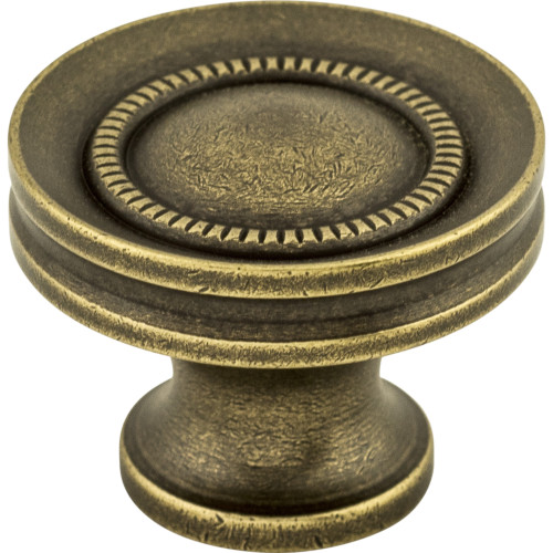 Top Knobs, Somerset, 1 1/4" Button Round Knob, German Bronze