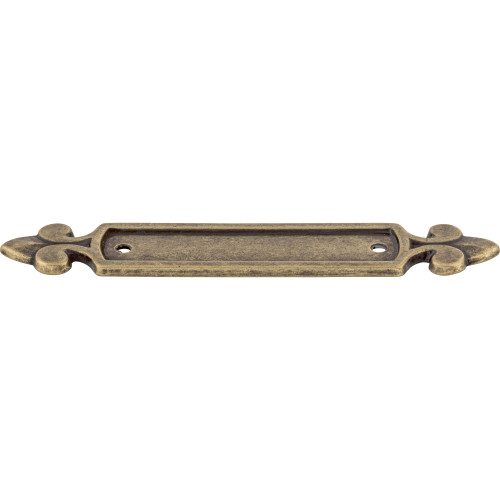 Top Knobs, Tuscany, Dover Pull Backplate, German Bronze
