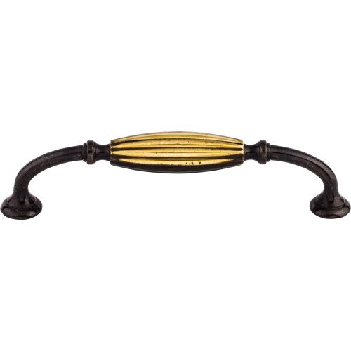 Top Knobs, Tuscany, 5 1/16" (128mm) Curved Pull, Dark Antique Brass