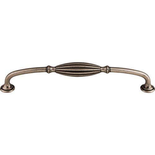 Top Knobs, Tuscany, 8 13/16" (224mm) Curved Pull, Pewter Antique