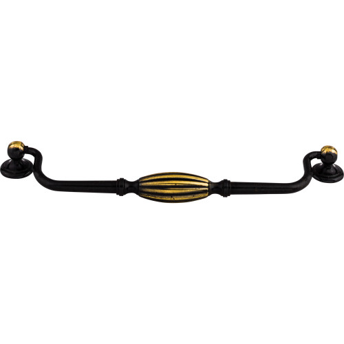 Top Knobs, Tuscany, 8 13/16" (224mm) Drop Pull, Dark Antique Brass