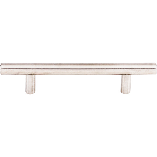 Top Knobs, Stainless Steel, 3 3/4" (96mm) Hollow Bar Pull, Stainless Steel