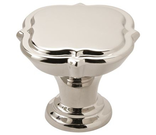 Amerock, Grace Revitalize, 1 3/8" Round Knob, Polished Nickel