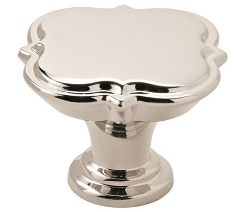Amerock, Grace Revitalize, 1 3/4" Round Knob, Polished Nickel