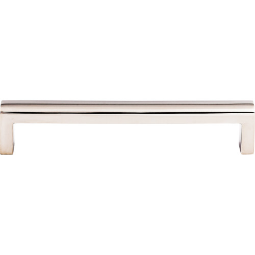 Top Knobs, Stainless Steel, 6 5/16" (160mm) Square Ended Pull, Polished Stainless Steel