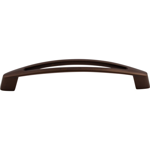 Top Knobs, Nouveau, Verona, 5 1/16" (128mm) Curved Pull, Oil Rubbed Bronze