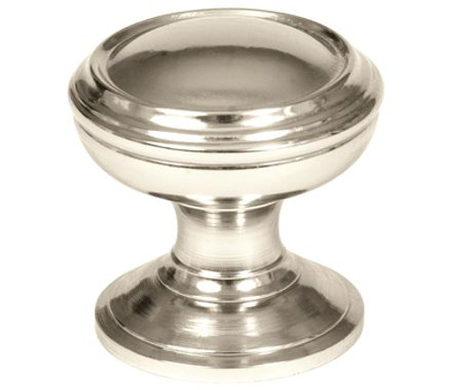 Amerock, Revitalize, 1 1/4" Round Smooth Top Knob, Polished Nickel