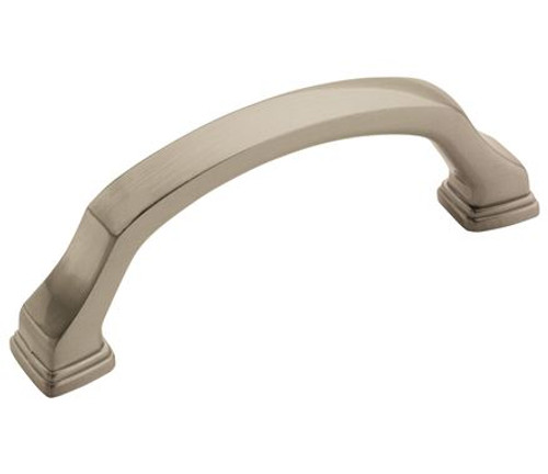 Amerock, Revitalize, 3" Curved Pull, Satin Nickel