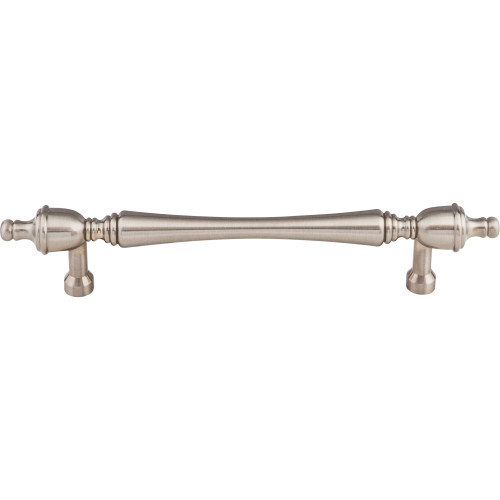 Top Knobs, Somerset, 7" Finial Appliance Pull, Brushed Satin Nickel