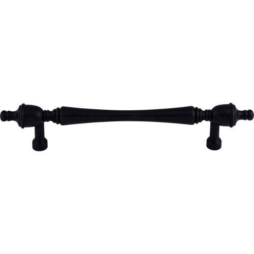 Top Knobs, Somerset, 7" Finial Appliance Pull, Patina Black