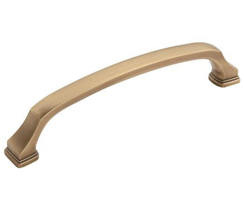 Amerock, Revitalize, 6 5/16" (160mm) Curved Pull, Gilded Bronze
