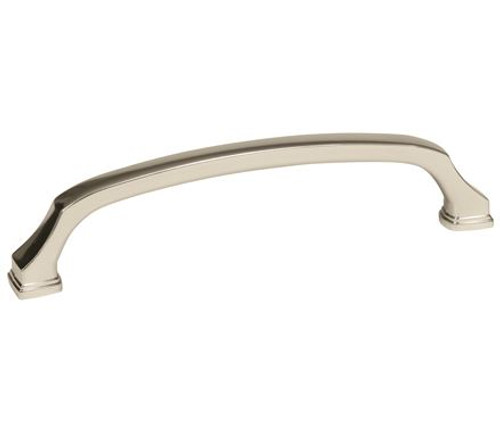 Amerock, Revitalize, 6 5/16" (160mm) Curved Pull, Polished Nickel